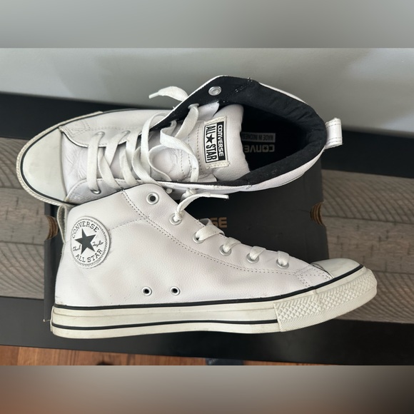 Converse all leather men’s size 11 - Picture 5 of 6